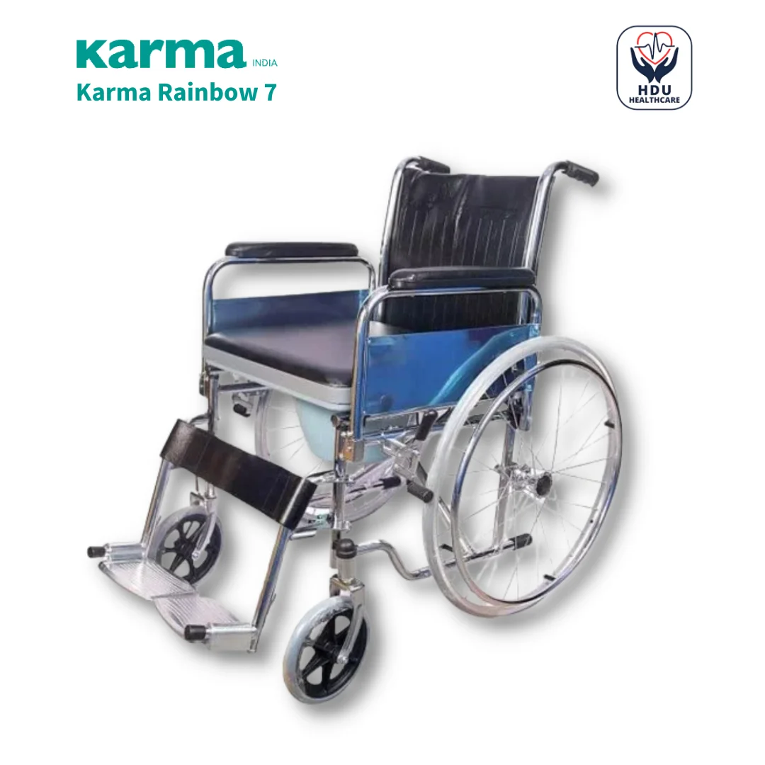 Karma Rainbow 7 Commode Wheelchair