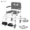 ARCATRON Prime FPA007 Attendant Propelled Shower Commode Wheelchair with Height Adjustability and Swivel Armrest | Arcatron Mobility Commode Chair for Rent or Sale by HDU Healthcare in Delhi NCR, Noida, Greater Noida, Gurugram, Faridabad, Ghaziabad, Mumbai, Navi Mumbai, South Mumbai, Thane | Direct Channel Partner of Arcatron Mobility