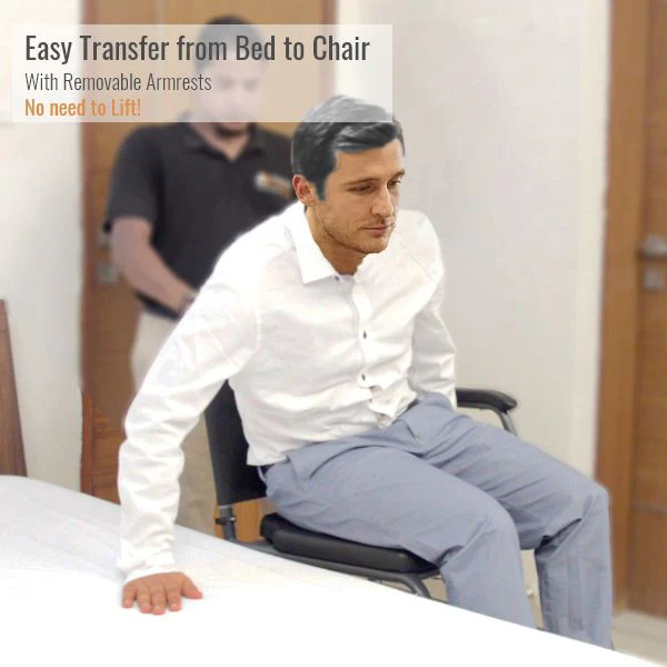Arcatron 2000 Rolling Over Commode Wheelchair | Arcatron Mobility Commode Chair for Rent or Sale by HDU Healthcare in Delhi NCR, Noida, Greater Noida, Gurugram, Faridabad, Ghaziabad, Mumbai, Navi Mumbai, South Mumbai, Thane | Direct Channel Partner of Arcatron Mobility